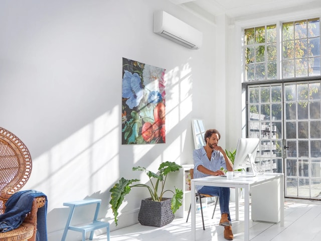 Daikin Comfora wandairco in een studio